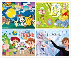 【台灣京甫 108片盒裝卡通拼圖】